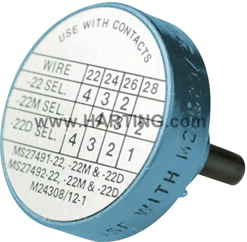N/A HARTING 09990000531 синий 1 шт.