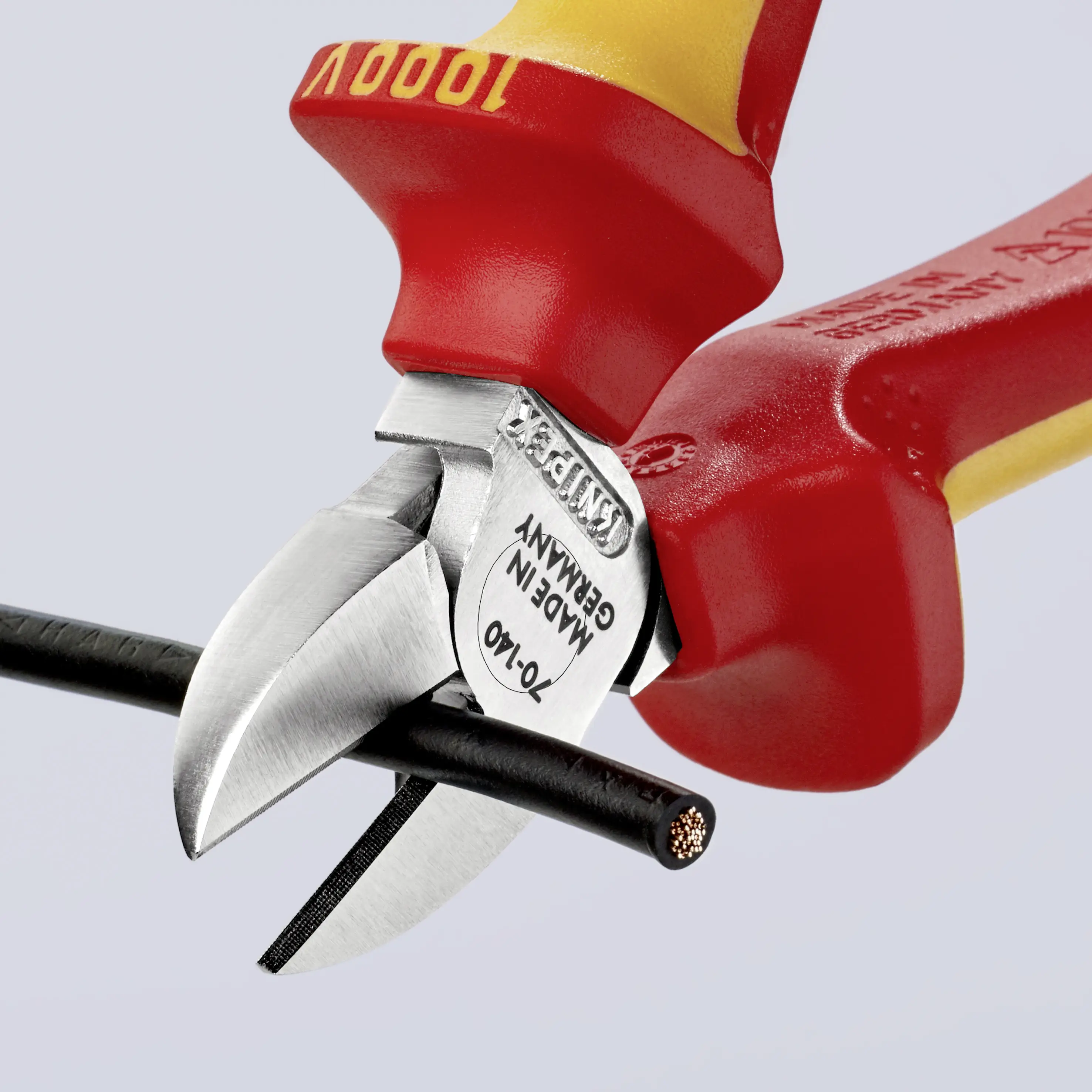 Бокорезы Knipex 70 06 140, 140 мм, твердость 62 HRC, VDE