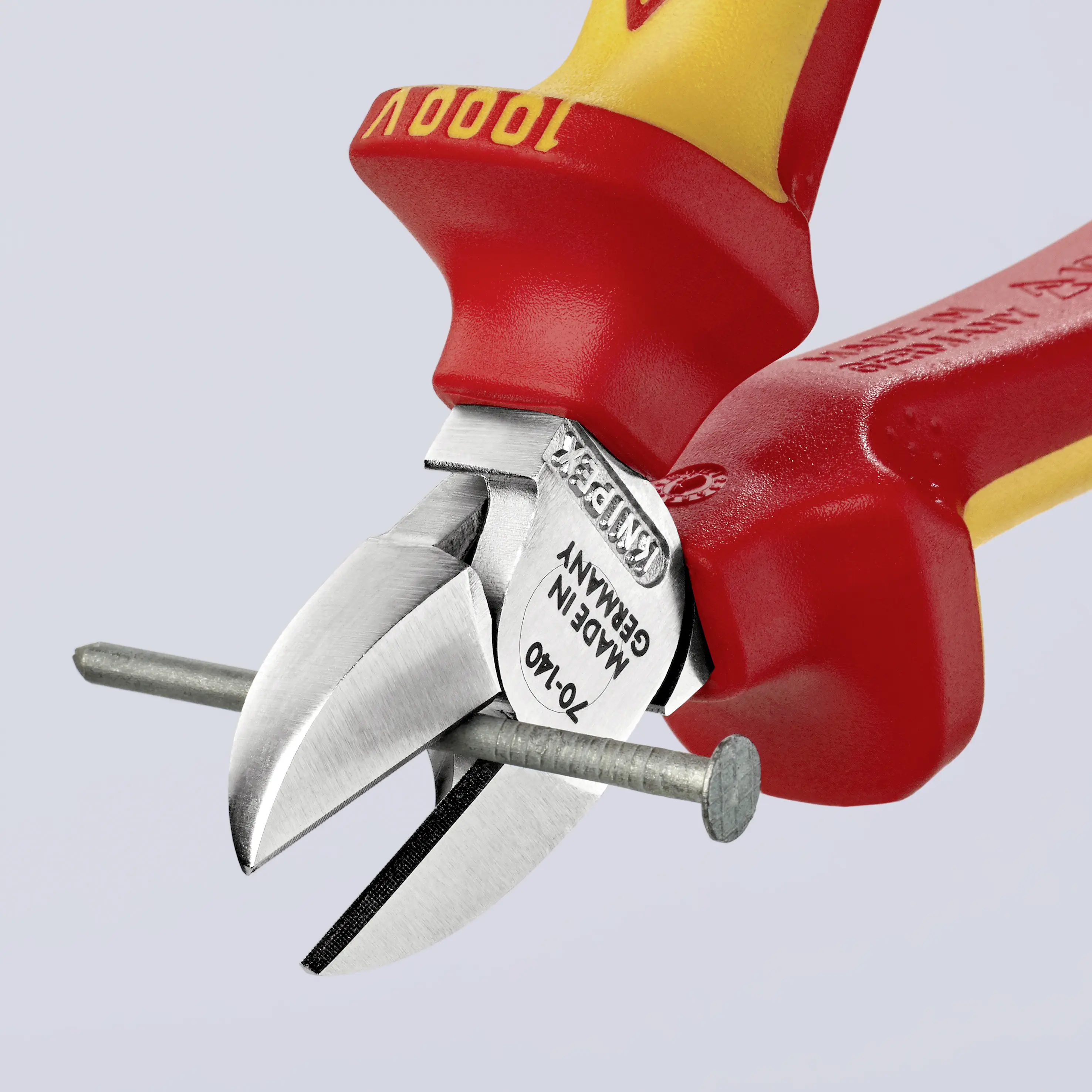 Бокорезы Knipex 70 06 140, 140 мм, твердость 62 HRC, VDE