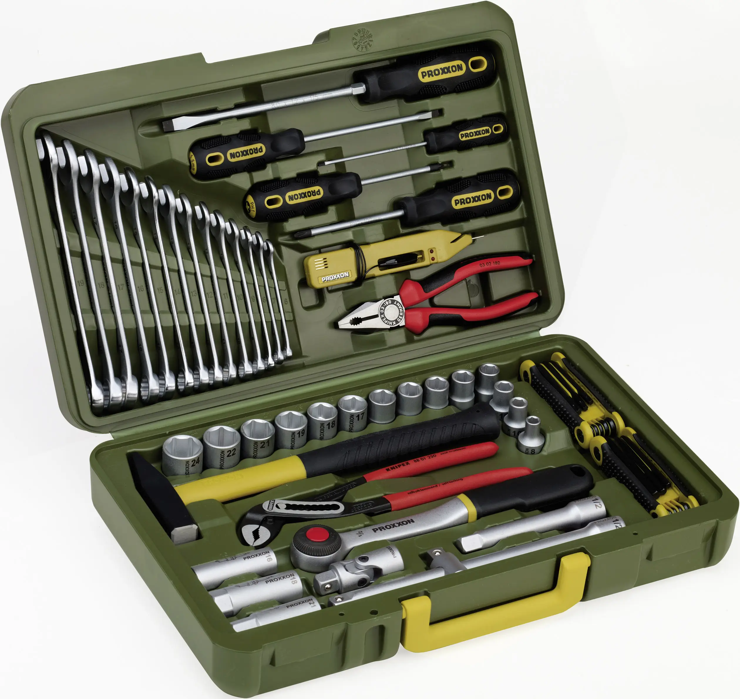 Набор инструментов в кейсе 43 предмета Proxxon Industrial 23650