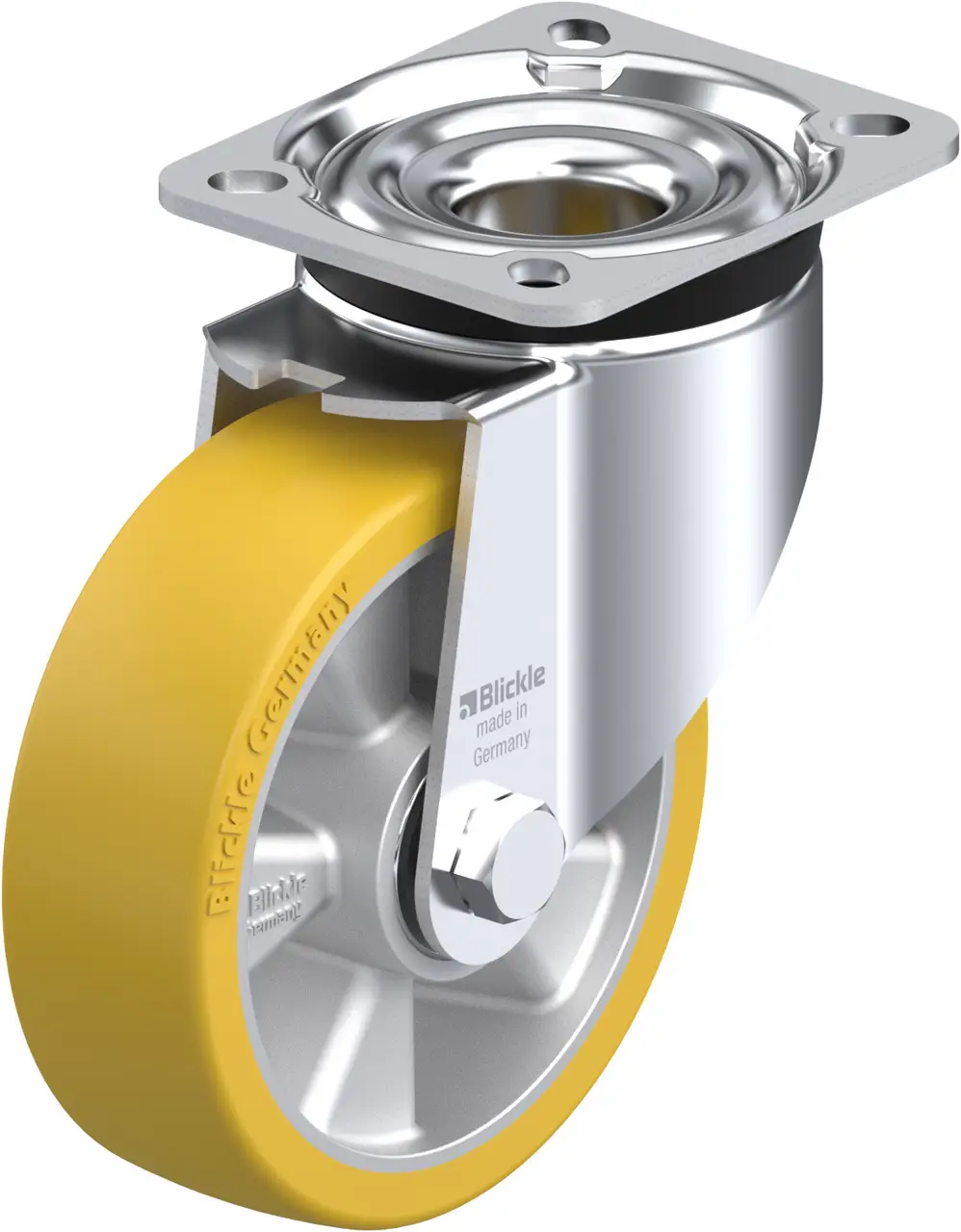Фіксуюче колесо Blickle LK-ALTH 125K-1, діаметр: 125 мм, поворотне