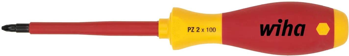 Wiha 324 00879 Крестовая отвертка PZ 2 DIN ISO 8764, DIN EN 60900