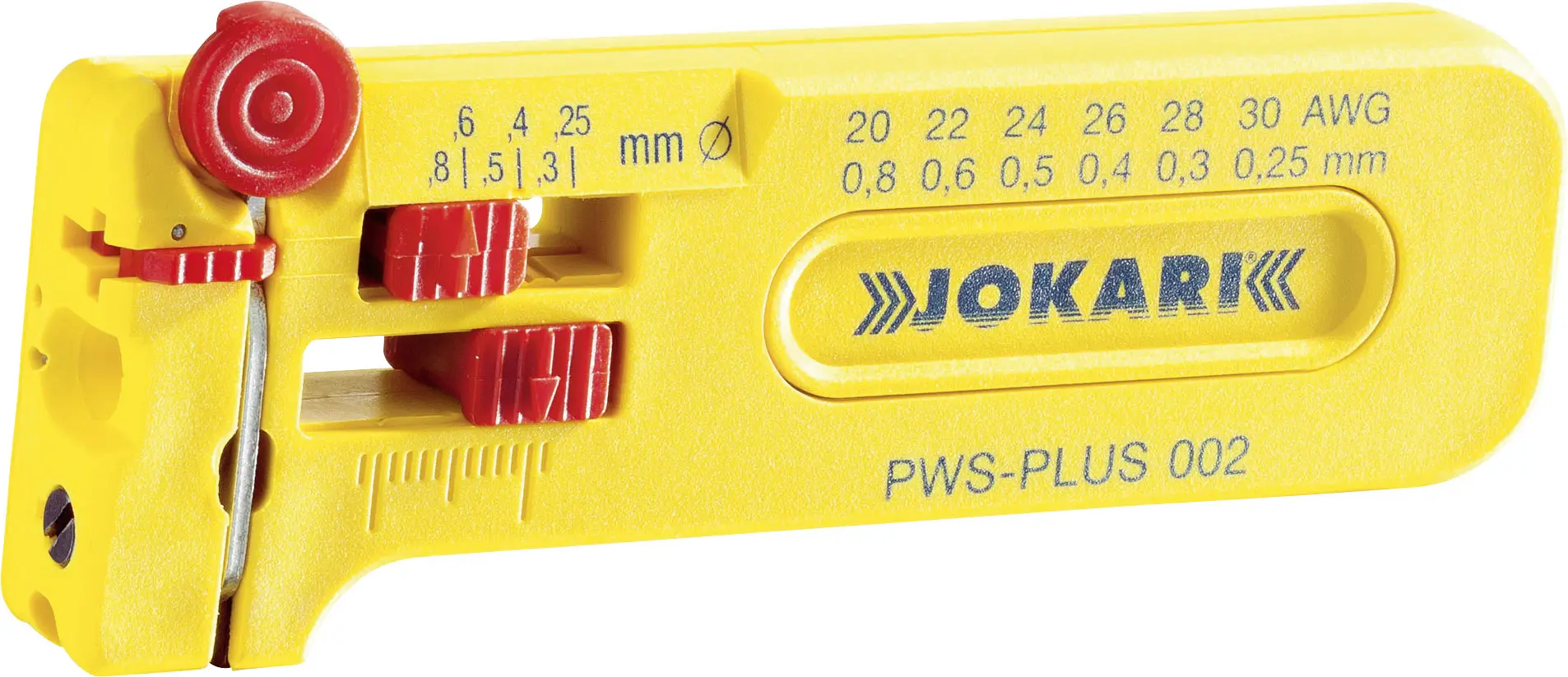 Інструмент для зняття ізоляції з дроту Jokari PWS Plus 002 40025, від 0,25 до 0,80 мм