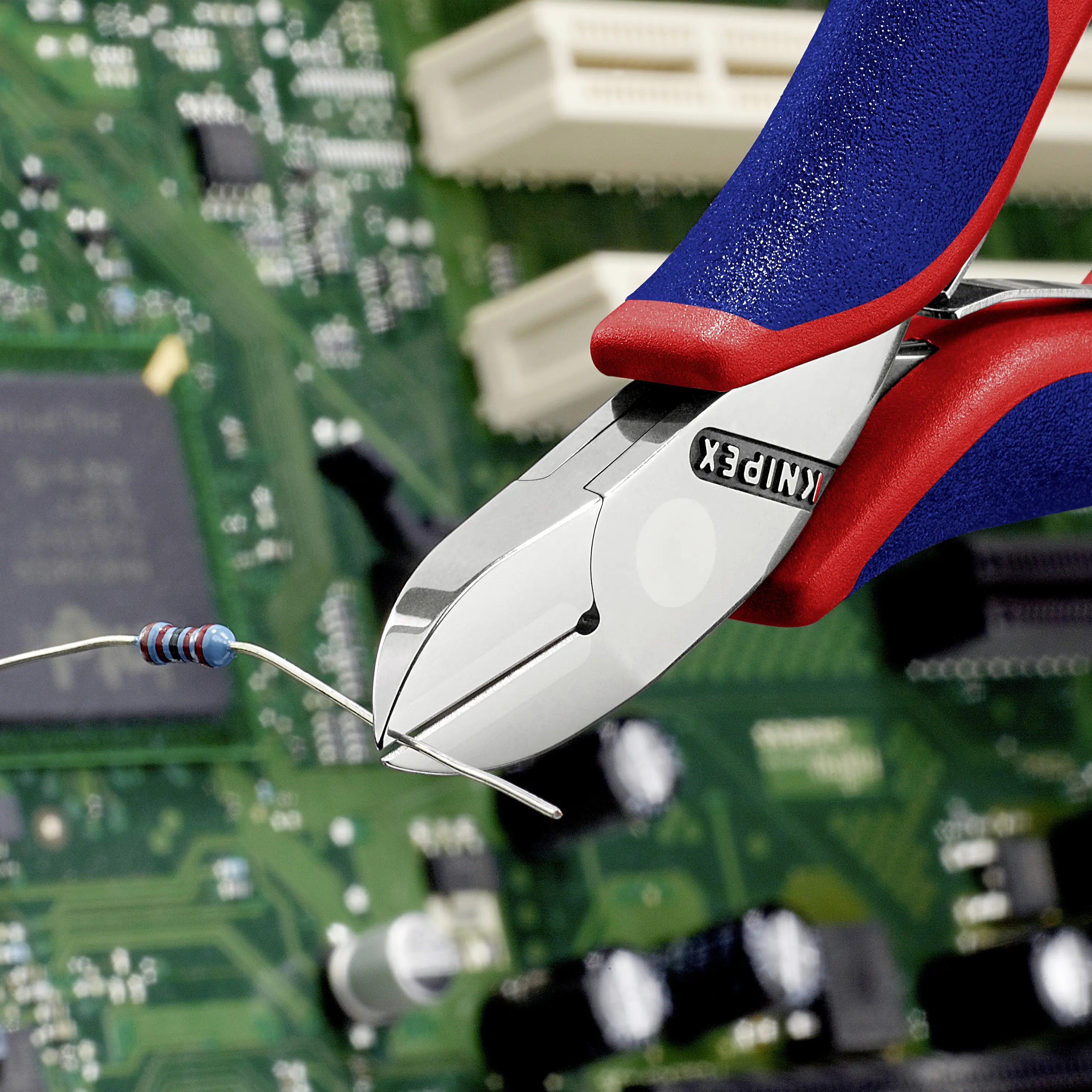 Бокорізи Knipex 77 02 115, 115 мм, 62 HRC, для електроніки та механіки