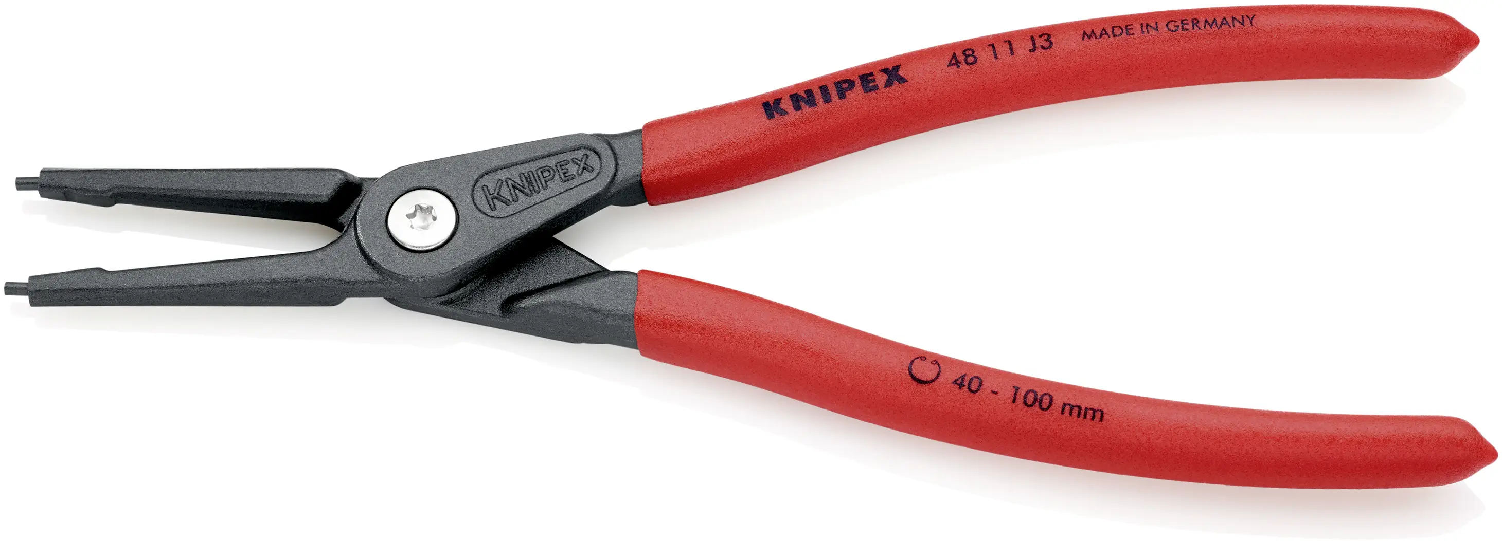 Плоскогубцы для стопорных колец Knipex 48 11 J3, 225 мм