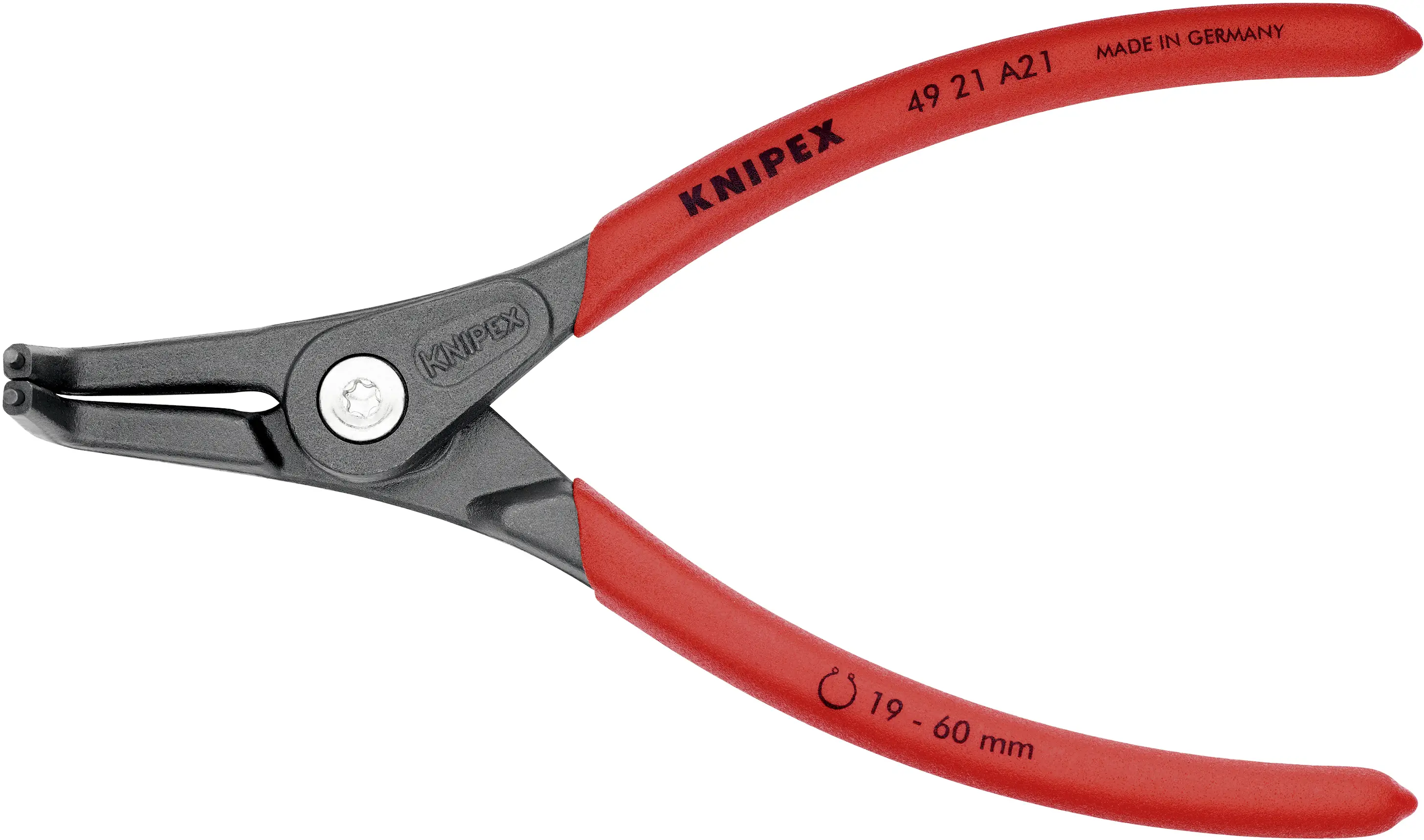 Плоскогубці для стопорних кілець Knipex 49 21 A21 165 мм
