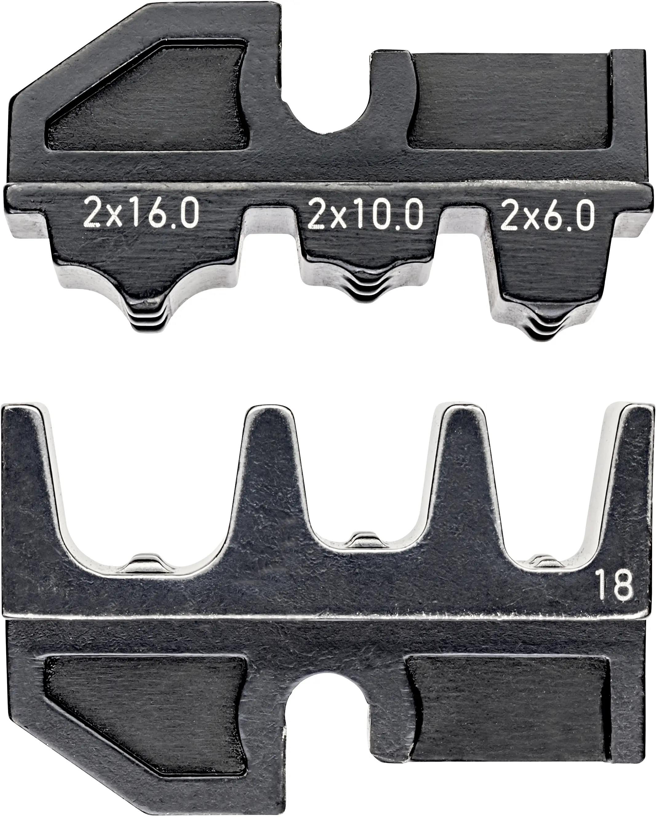 Опрессовочная матрица для кабельных муфт Twin Knipex 97 49 18