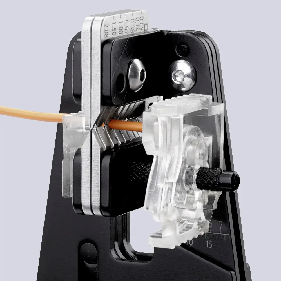 Ізоляційний клещ Knipex 12 12 06, 0,14–6 мм², AWG 10–26