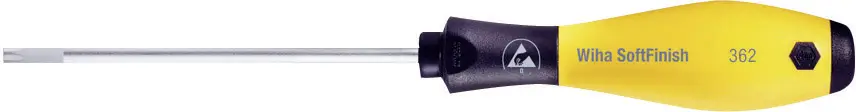 Отвертка Wiha 22436 ESD Torx, размер наконечника T 8, длина наконечника: 60 мм, соответствует стандарту DIN EN 61340-5-1, 1 шт.