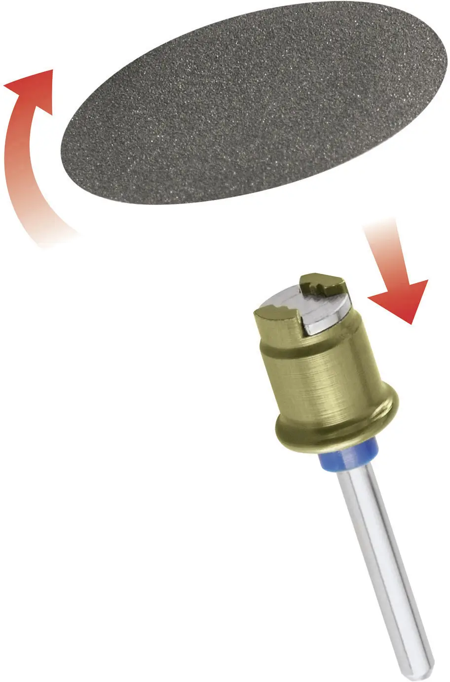 Шлифовальный диск Dremel SC 413, зернистость: 240, 30 мм