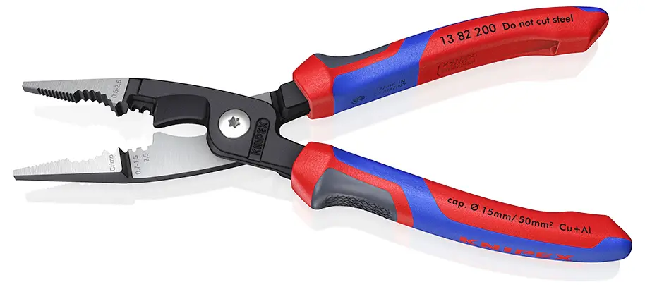 Многофункциональные плоскогубцы Knipex 13 82 200, макс. 15 мм