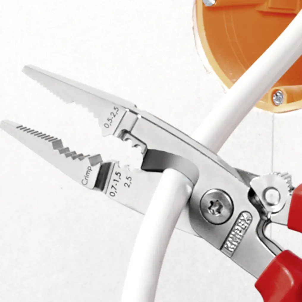 Плоскогубці для електромонтажу Knipex 13 81 200, 15 мм (макс.)