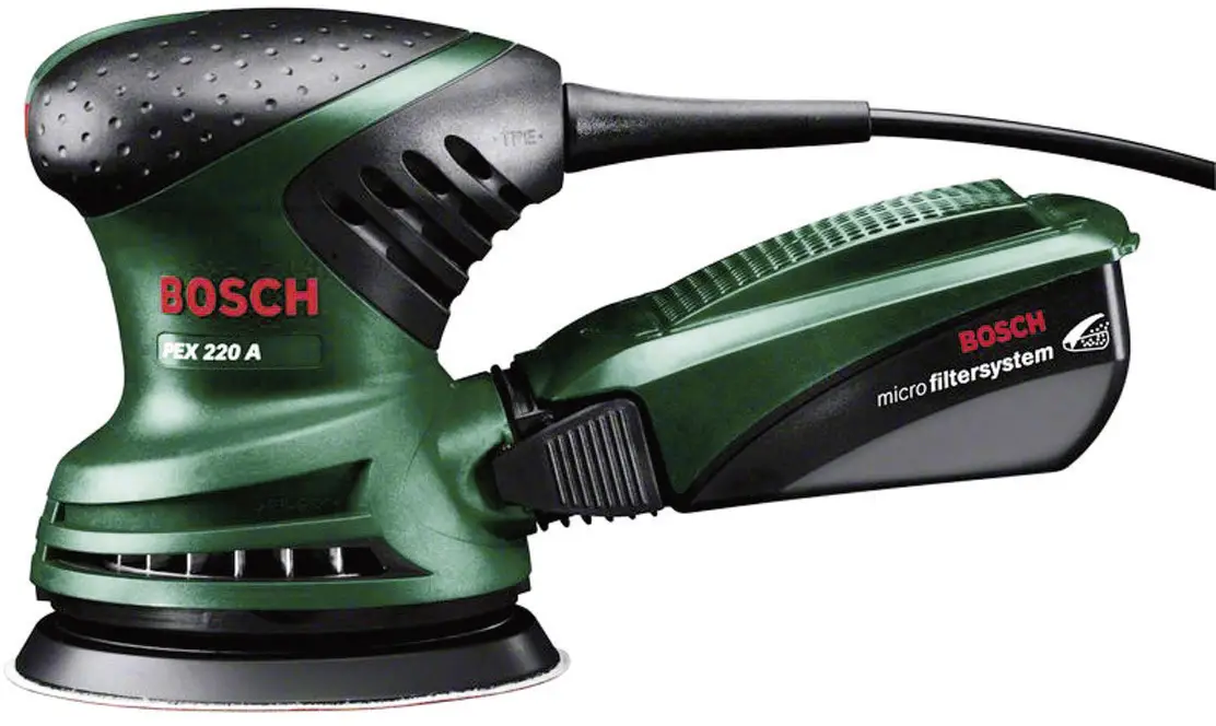 Ексцентрикова шліфувальна машина Bosch Home and Garden PEX 220 A 0603378000, 220 Вт, Ø 125 мм