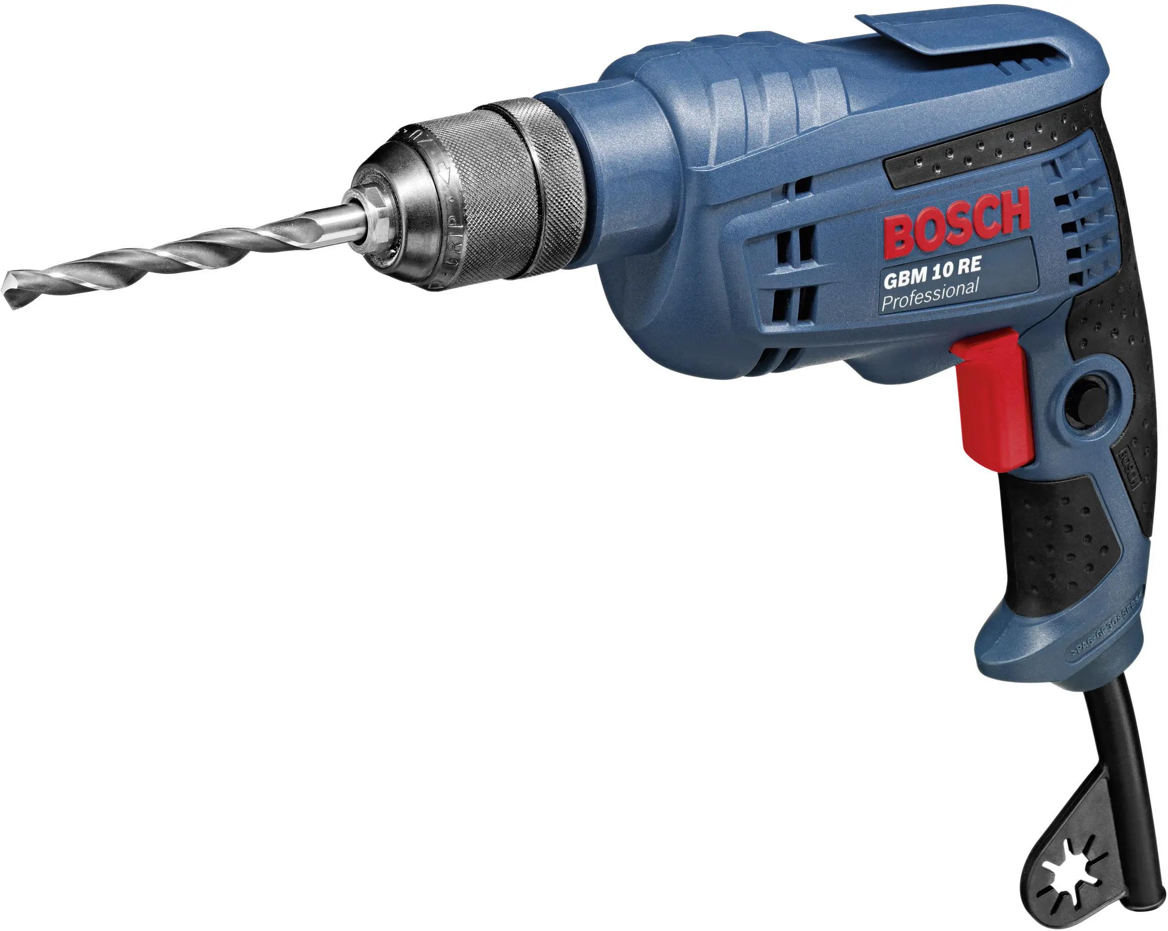 Дрель Bosch Professional GBM 10 RE 1-скоростная 600 Вт