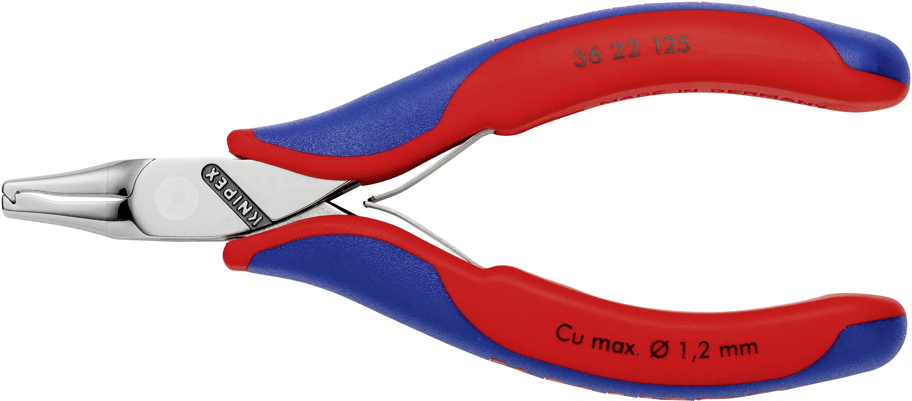 Сборочные плоскогубцы Knipex 36 22 125, 125 мм, для электроники и механики.