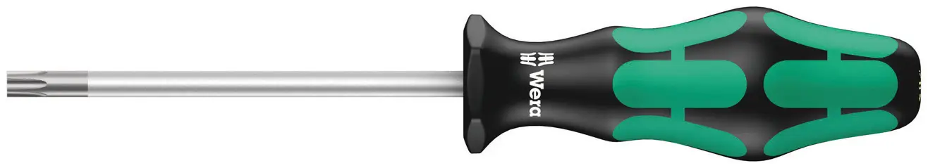 Отвертка Torx для мастерской Wera 367 Размер отвертки T 10 Длина наконечника: 80 мм 1 шт.