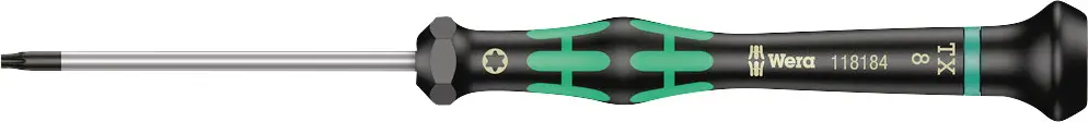 Wera 2067 для электроники и механики Отвертка Torx Размер отвертки T 8 Длина наконечника: 60 мм 1 шт.