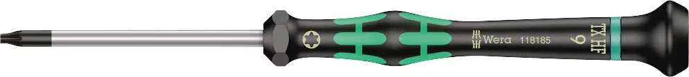 Wera 2067 для электроники и механики Отвертка Torx Размер отвертки T 9 Длина наконечника: 60 мм 1 шт.