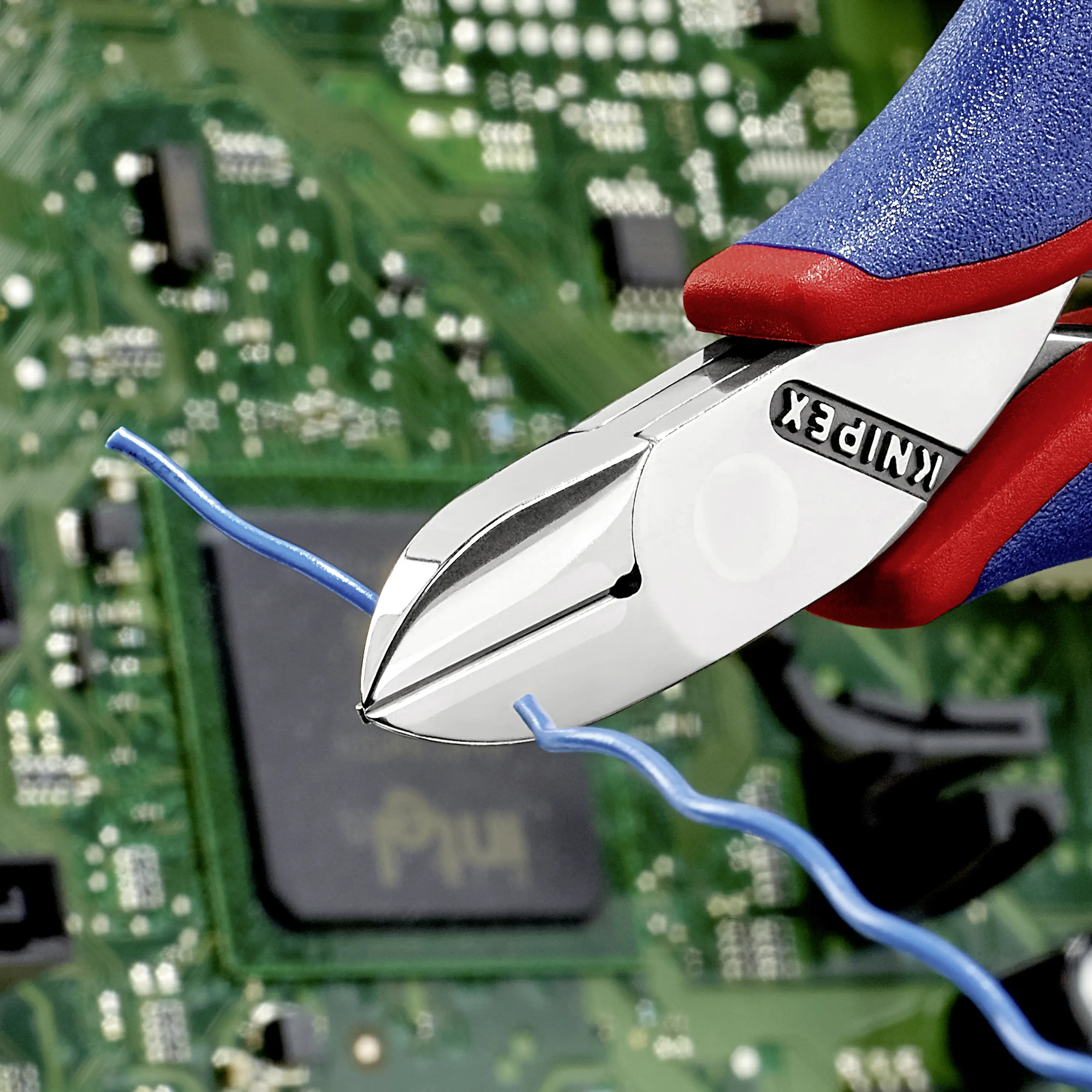 Бокорізи Knipex 77 12 115, 115 мм, 62 HRC, для електроніки та механіки