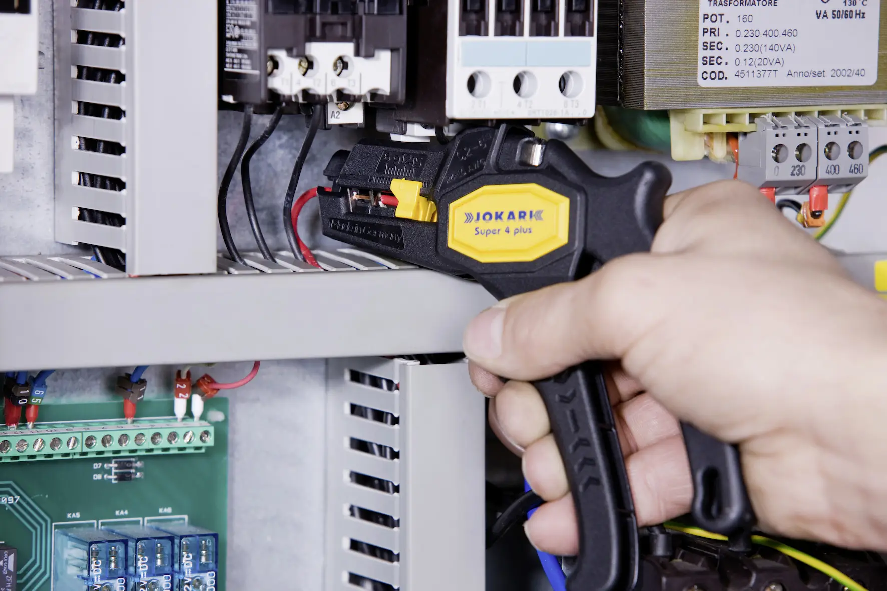 Інструмент для зняття ізоляції дроту Jokari Super 4 Plus 20050 0,2 - 6 мм² 10 - 24 2,5 мм (макс.) Сумісний з брендами JOKARI