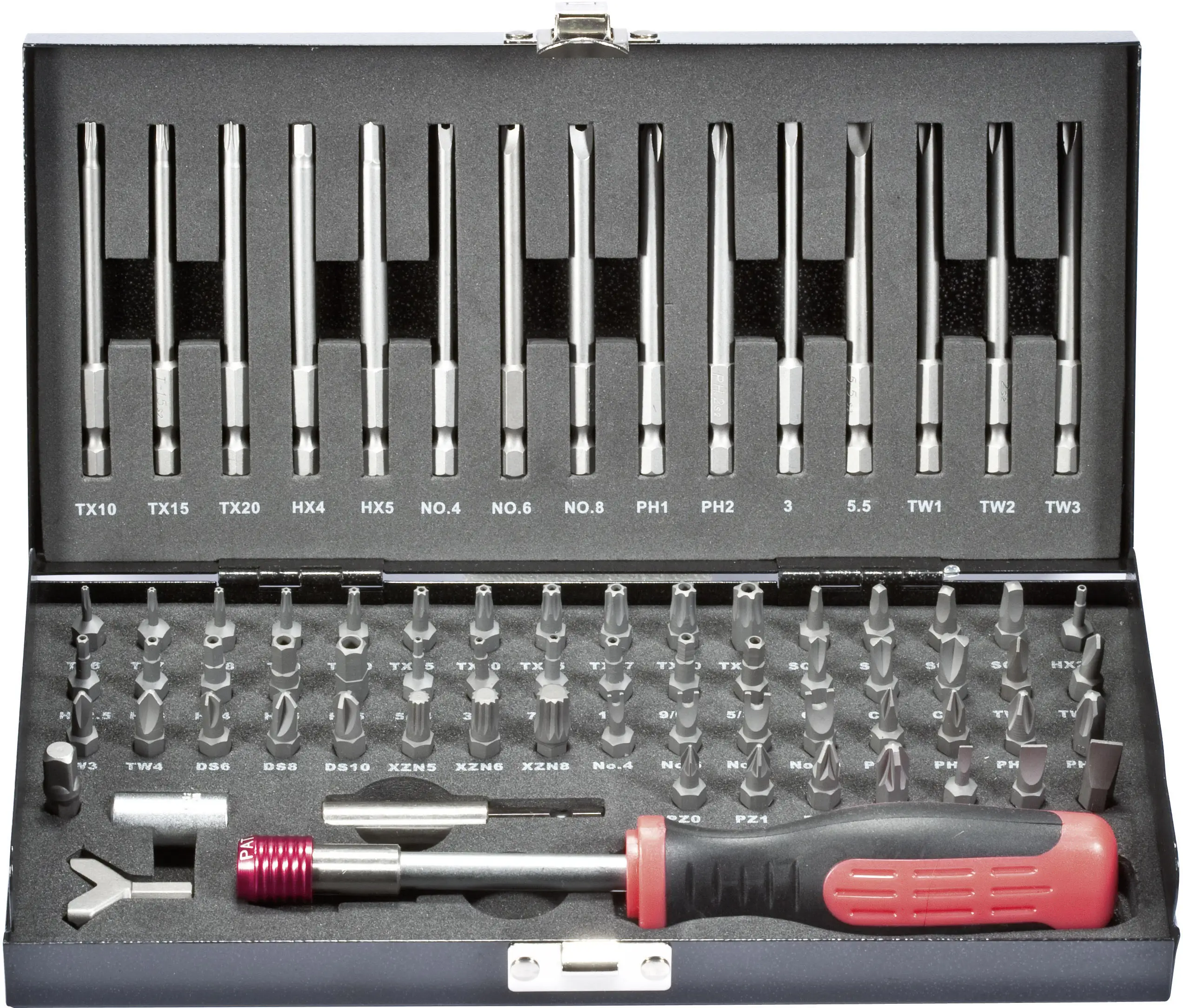TOOLCRAFT HT02183 Биты 75 шт.