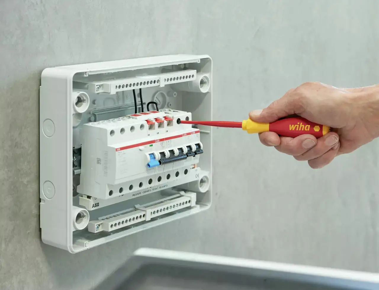 Набор отверток Wiha SoftFinish electric slimFix 35389, шлицевая, Phillips, VDE, 6 шт.