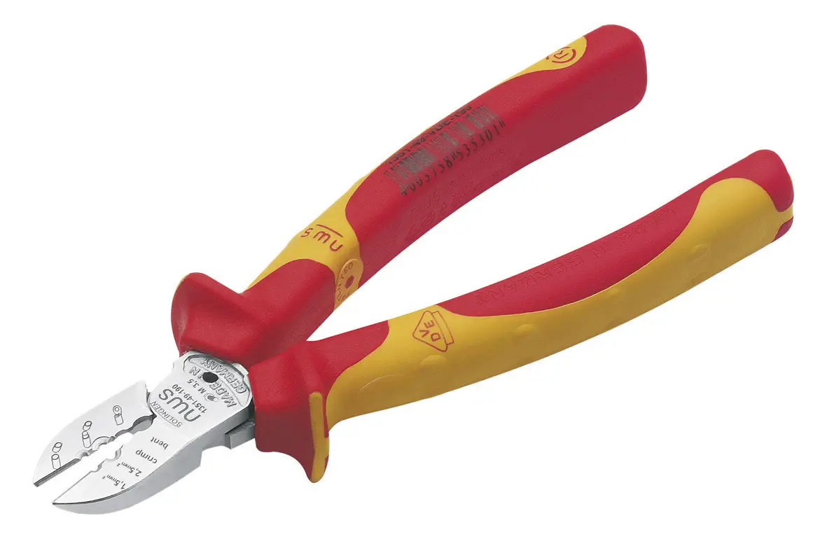 Бокорезы NWS 1351-49-VDE-190, 190 мм, 59 HRC, VDE
