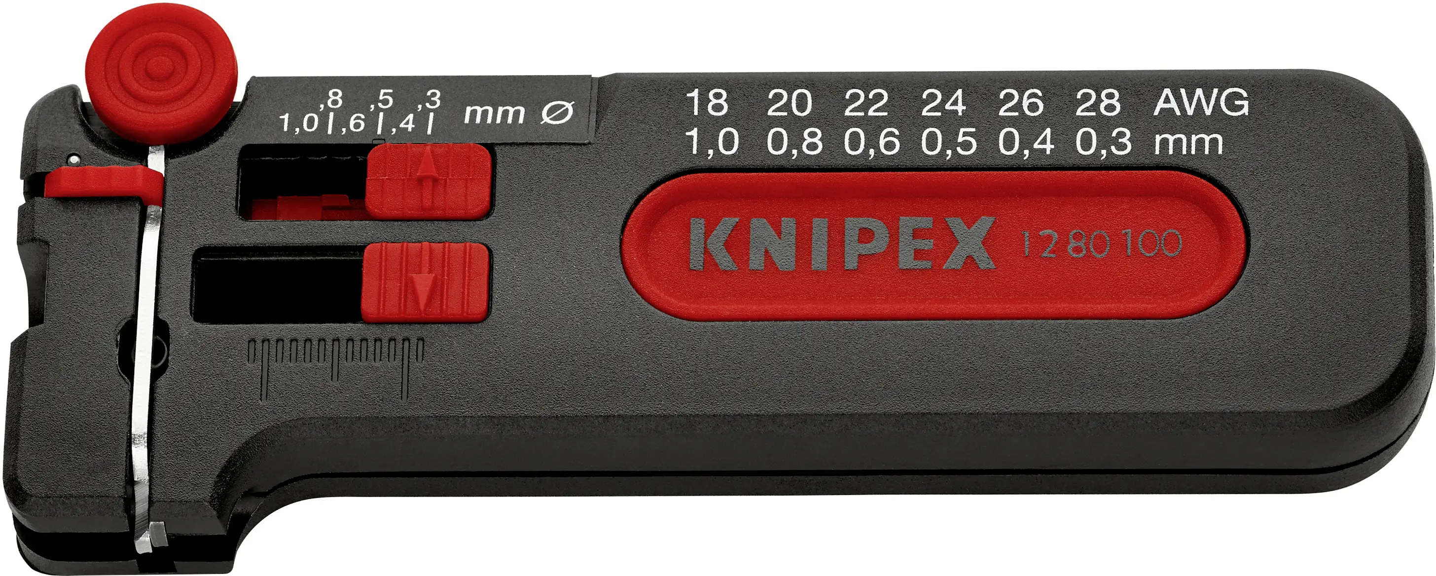 Ізоляційний клещ Knipex 12 80 100 SB, 0,3-1 мм