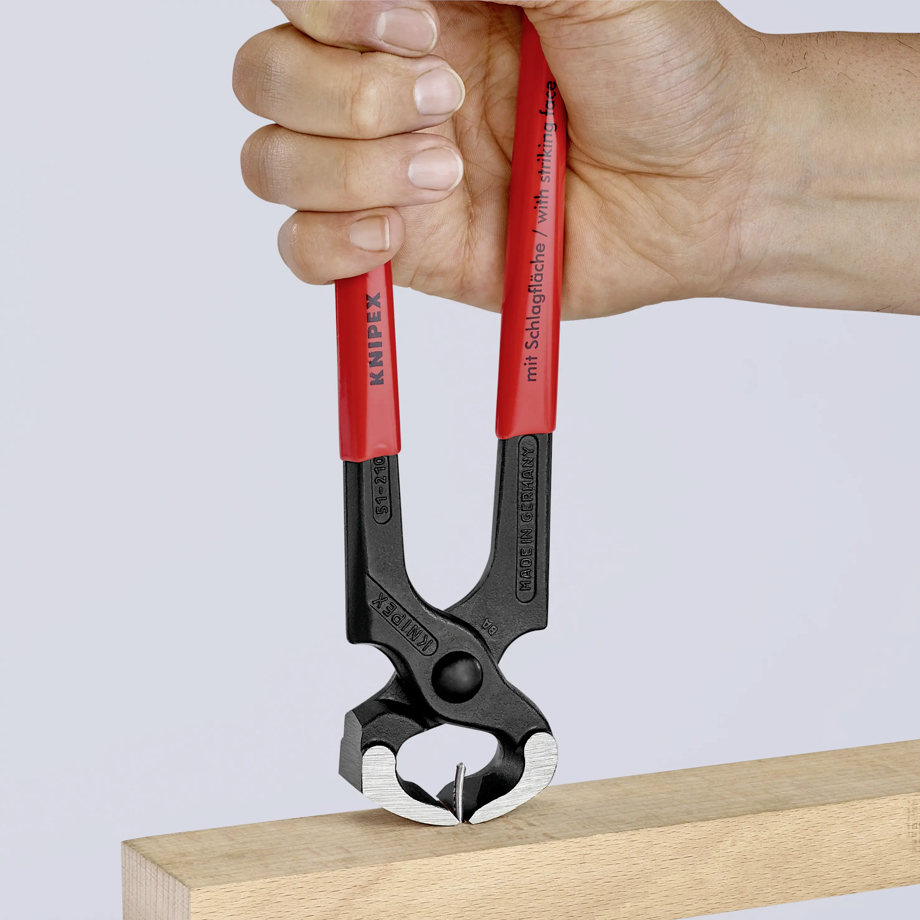Клещи-гвоздодеры Knipex 51 01 210 210 мм 1 шт.