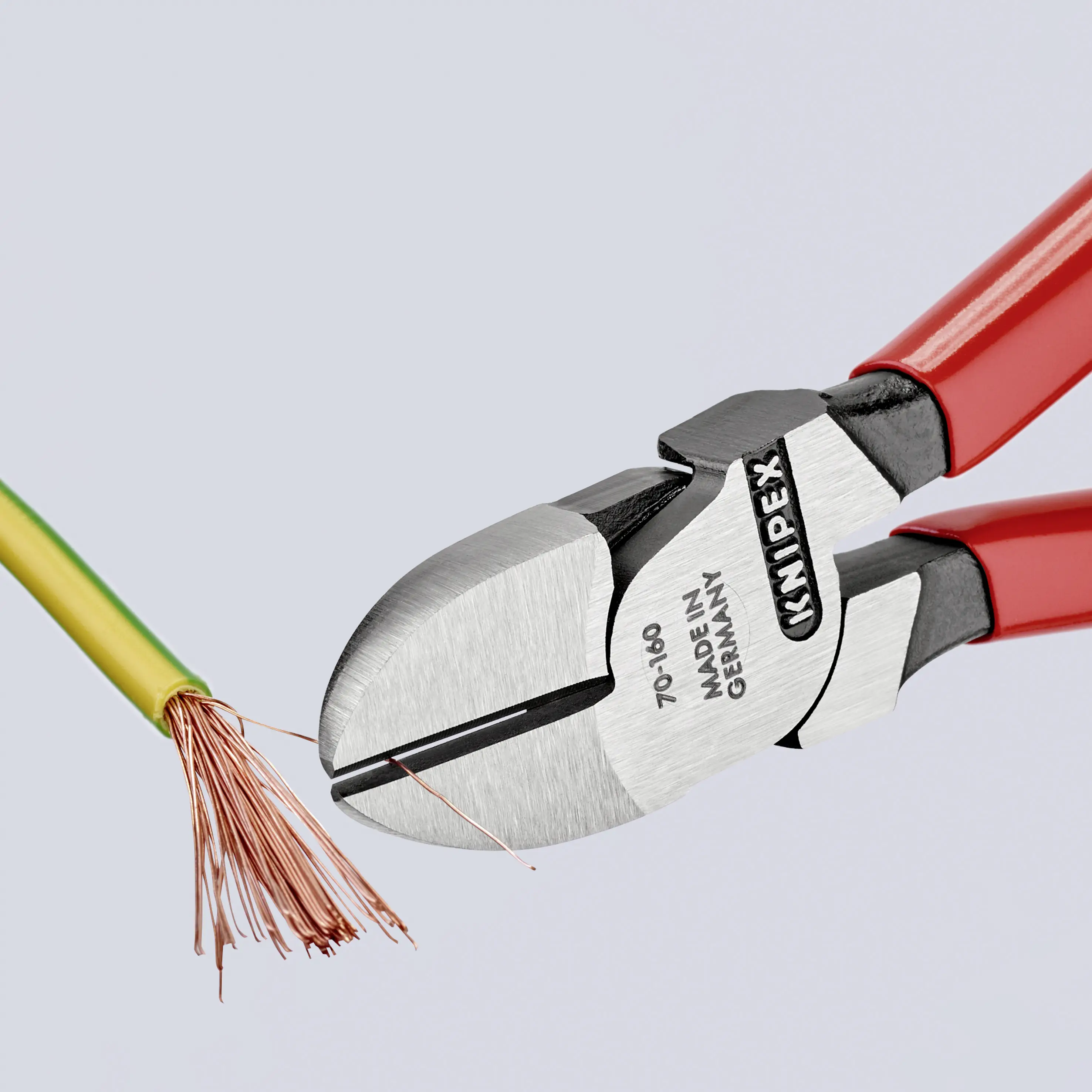 Бокорез Knipex 70 01 160, 160 мм, твердость 62 HRC, для мастерской.