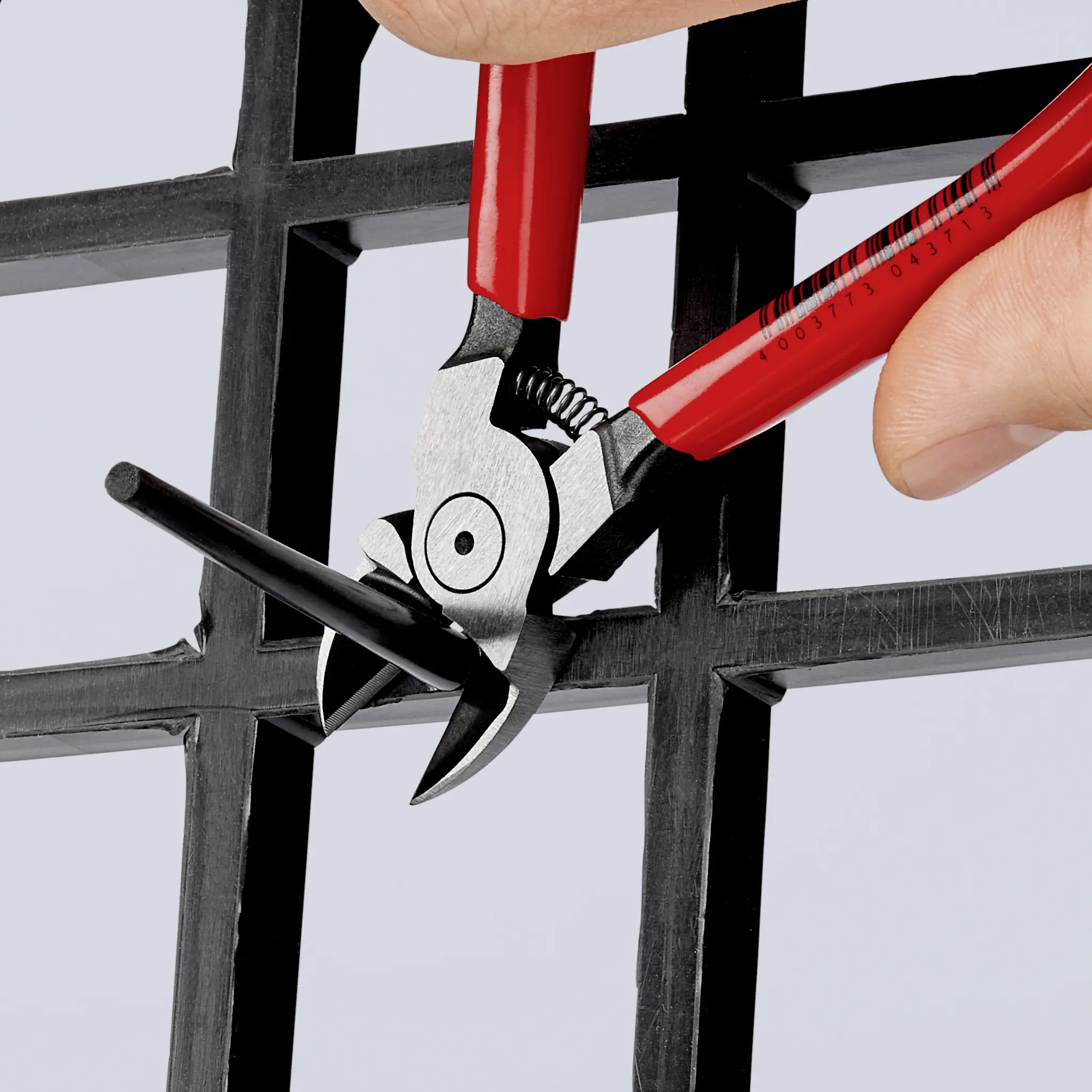Бокорезы Knipex 72 01 140 для работы с пластиком, 140 мм, для мастерской.