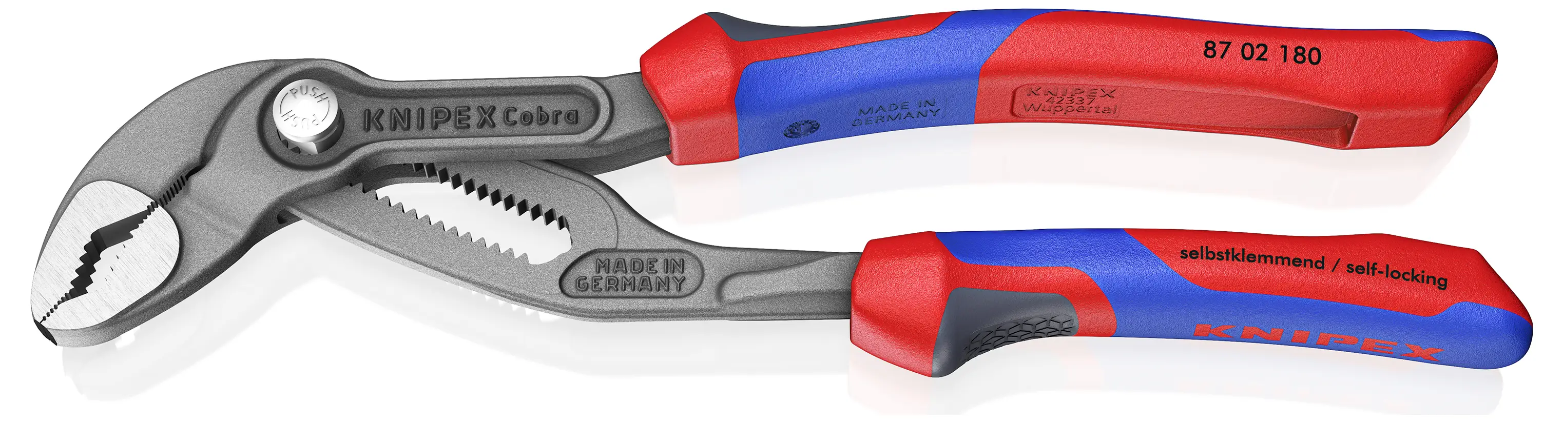 Клещи для водопроводных насосов Knipex Cobra 87 02 180 180 мм