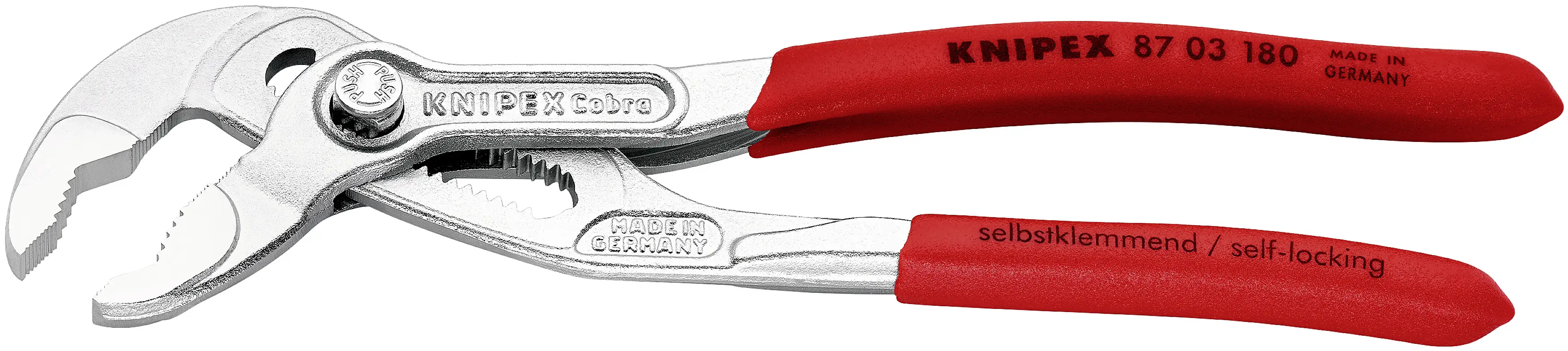 Клещи для водопроводных насосов Knipex Cobra 87 03 180 180 мм