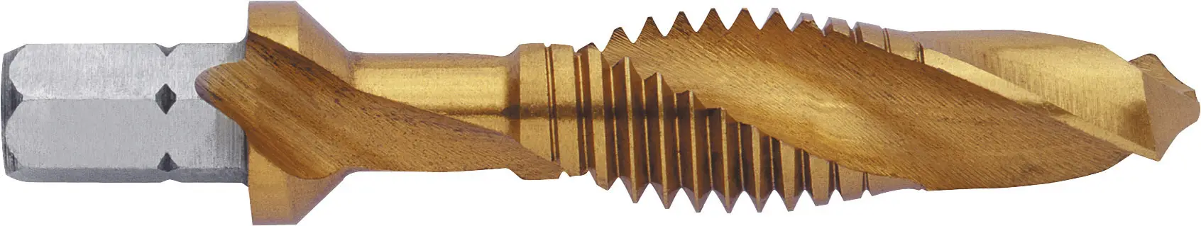 Метчик спиральный Exact 5924, M6, TiN, DIN 3126