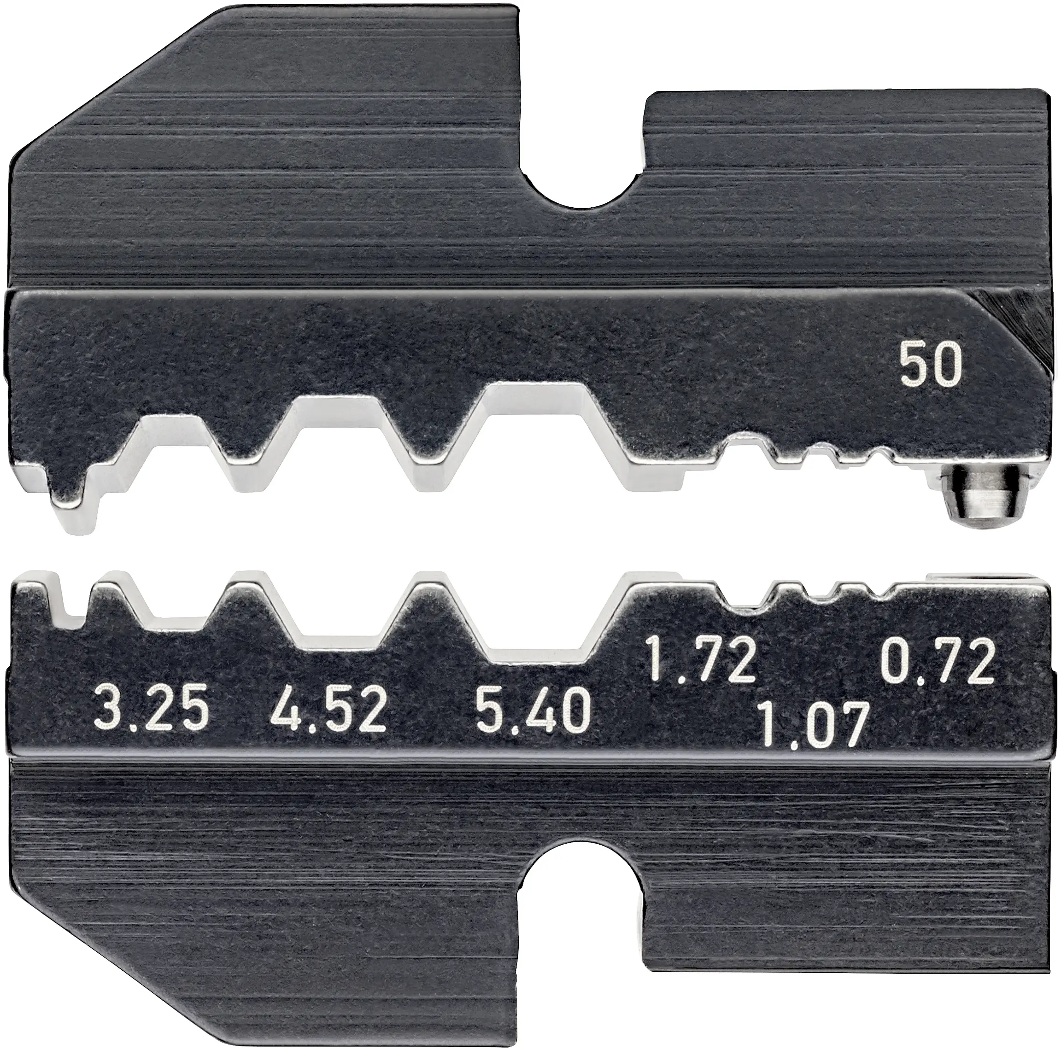 Обтискний інструмент Knipex 97 49 50 для коаксіальних роз'ємів RG174, RG58, RG188, RG316. Сумісний з брендами Knipex 97 43 200, 97