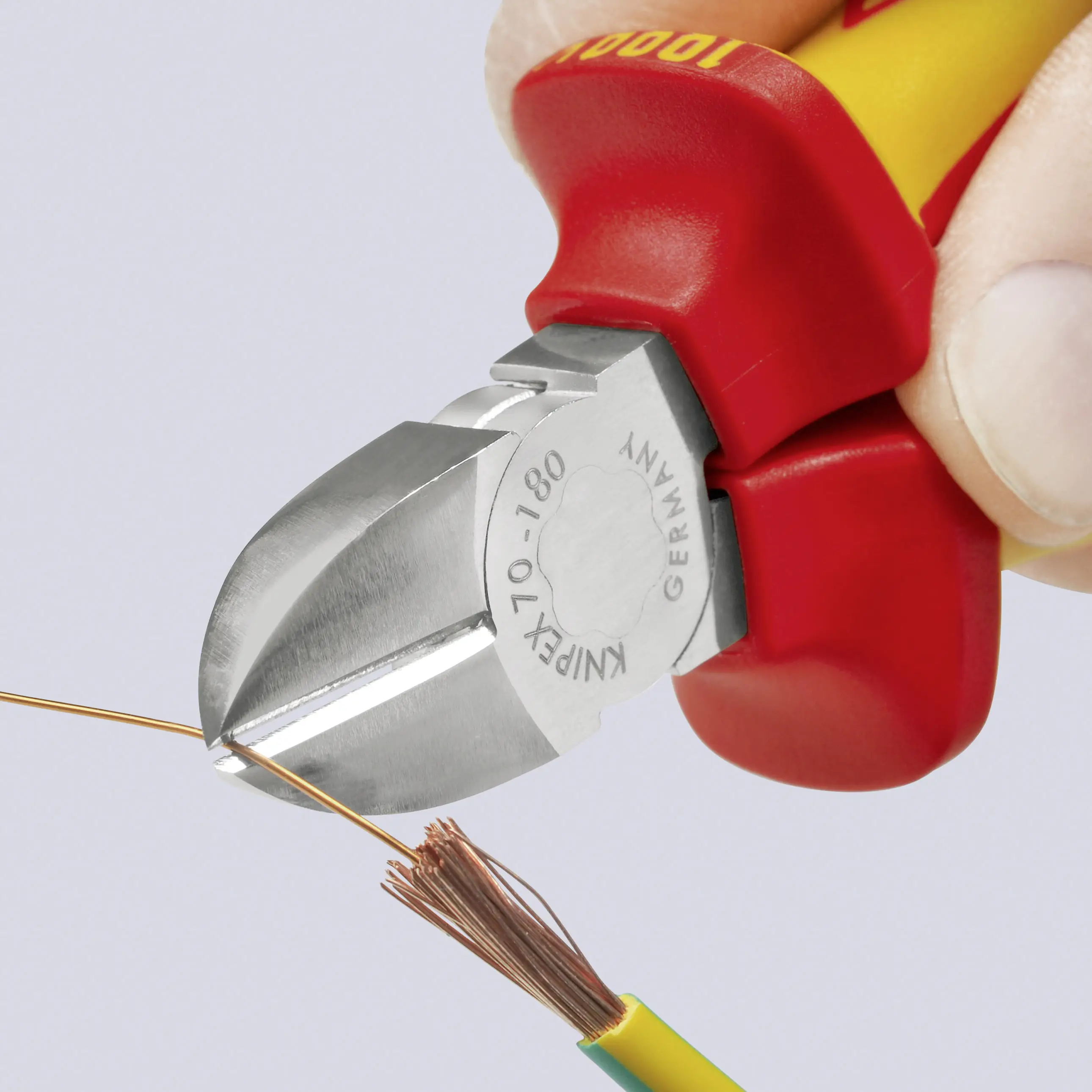 Бокорізи Knipex 70 06 180, 180 мм, 62 HRC, VDE