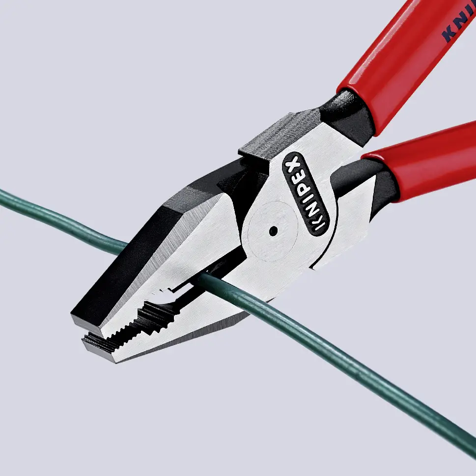 Плоскогубці Knipex 02 02 180, 180 мм, 64 HRC, для майстерні