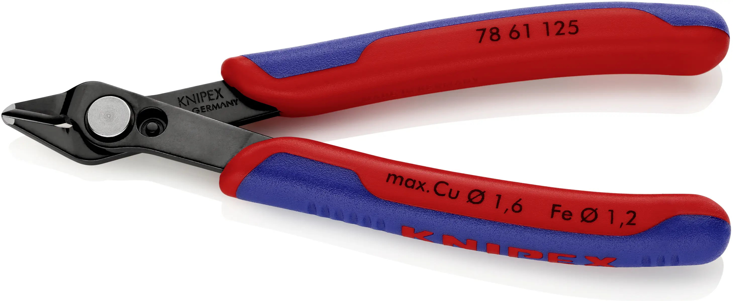 Кусачки Knipex Super-Knips 78 61 125, 125 мм, 64 HRC, для електроніки та механіки
