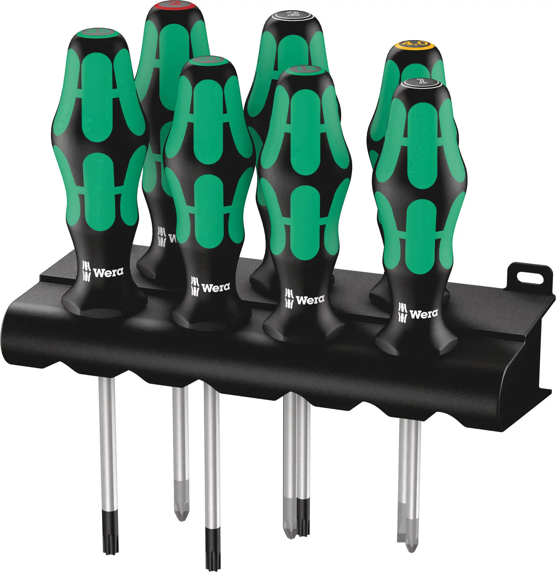Набор отвёрток Wera 335/350/367/7 Lasertip 05320540001