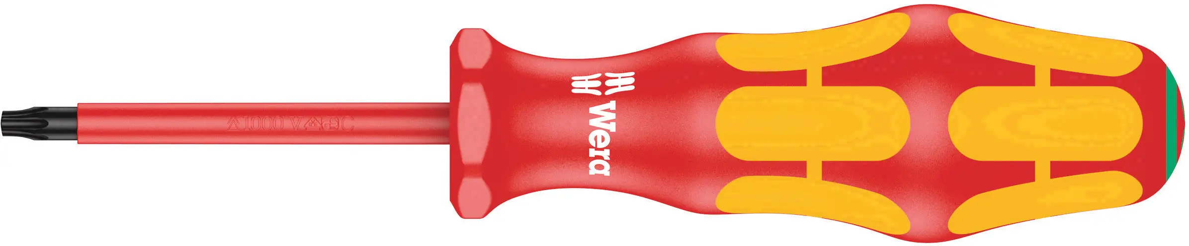 Отвертка Torx Wera 167 и VDE Размер отвертки T 20 Длина наконечника: 80 мм DIN EN 60900 1 шт.
