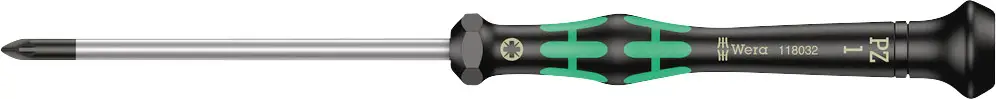 Крестовая отвертка PZ 1 Wera 2055 05118032001 DIN ISO 8764-PZ