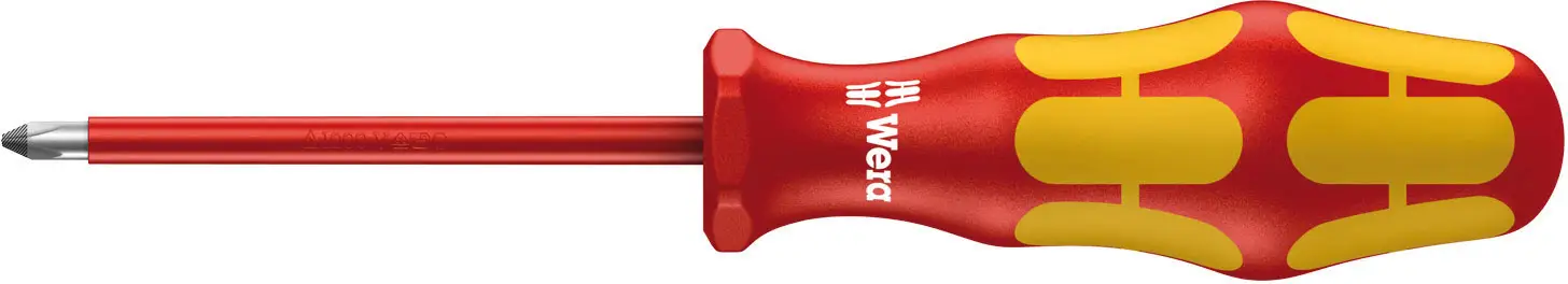 Отвертка крестовая Wera 162 PH 1 и 05006152001 DIN ISO 8764-PH, DIN EN 60900