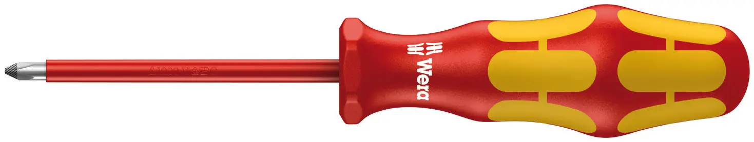 Хрестова викрутка Wera 162 PH 3 та 05006156001 DIN ISO 8764-PH, DIN EN 60900