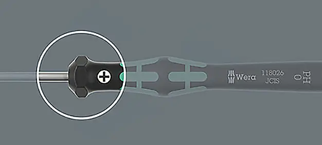 Wera 2067 для электроники и механики Отвертка Torx Размер отвертки T 6 Длина наконечника: 40 мм 1 шт.