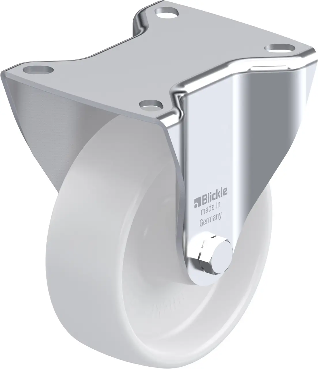 Стопорное колесо Blickle B-PO 100G, диаметр: 100 мм