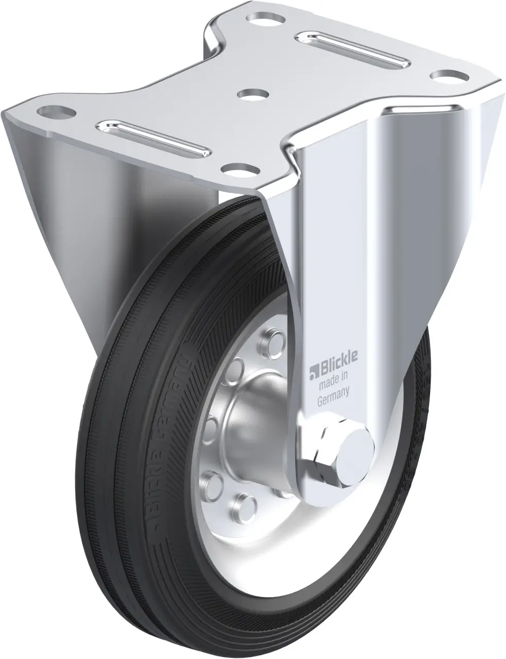 Стопорное колесо Blickle B-VE 150R, диаметр: 150 мм