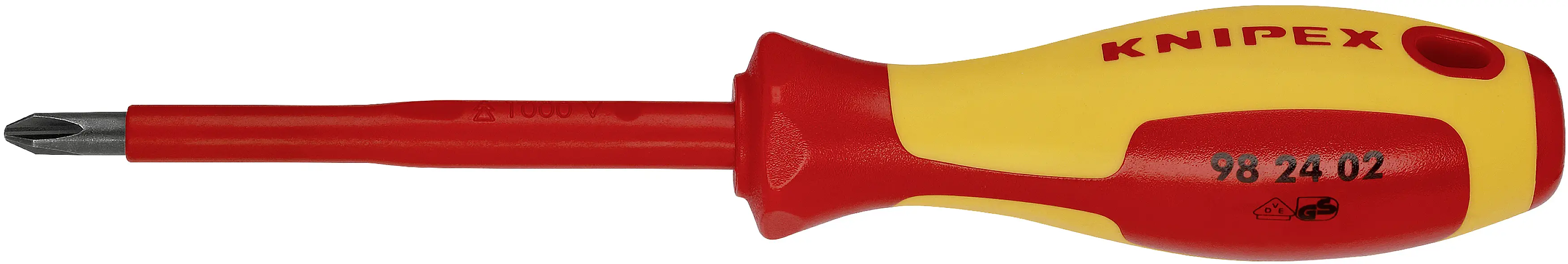 Отвертка Knipex 98 24 02 Phillips PH 2 DIN EN 60900