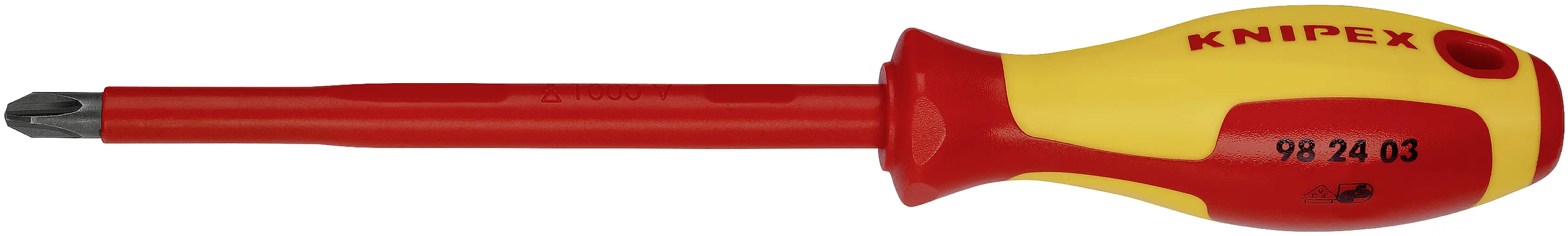 Крестовая отвертка PH 3 Knipex 98 24 03 DIN EN 60900