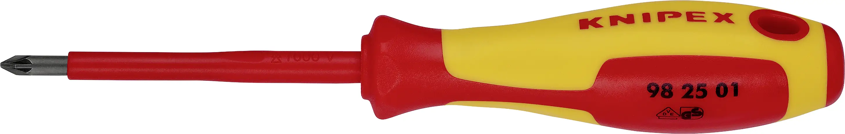 Крестовая отвертка PZ 1 Knipex 98 25 01 DIN EN 60900
