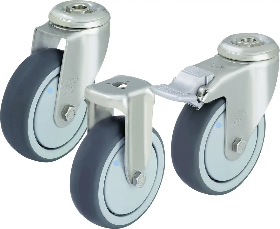 Колесо Blickle LKRXA-TPA 80KD-11-FK, поворотное, диаметр: 80 мм